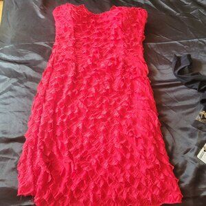 Red sparkly short dress 2/$5
